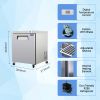 Orikool 29 IN Commercial Refrigerators, Undercounter Refrigerators 8 Cu.Ft with Smooth Casters, 1 Door, ETL Listed for Restaurants, Cafes, Bars And Pi