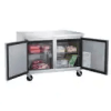 48.125 in. W 12.2 cu. ft. 2-Door Commercial Upright Undercounter Freezer