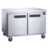 48.125 in. W 12.2 cu. ft. 2-Door Commercial Upright Undercounter Freezer