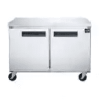 48.125 in. W 12.2 cu. ft. 2-Door Commercial Upright Undercounter Freezer