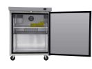 Orikool 29 IN Commercial Refrigerators, Undercounter Refrigerators 8 Cu.Ft with Smooth Casters, 1 Door, ETL Listed for Restaurants, Cafes, Bars And Pi