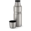 Thermos Stainless King Vacuum Insulated Stainless Steel Beverage Bottle, 16oz, Matte Stainless Steel