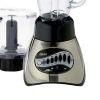 Oster Classic Series 16-Speed Blender Plus Food Chopper Glass Jar Brushed Nickel