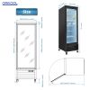 ORIKOOL Glass Door Merchandiser Refrigerator 19 Cu.ft Swing Door Commercial Display Refrigerators Merchandising Refrigeration with LED Top Panel