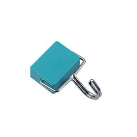 Super Magical Iron Magnetic Non-marking Hook (Color: Blue)