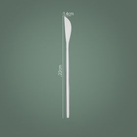 Household Hotel Restaurant Steak Stainless Steel Knife, Fork And Spoon (Option: Silver Matte Dinner Knife)