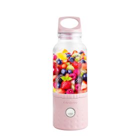 Fully Automatic Mixing Juice Cup- Milkshake Cup (Option: Pink-USB)