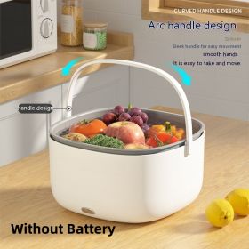 Portable Household Fruit Meat And Vegetables Remove Pesticide Residues Dish-washing Machine (Option: Basic Edition)