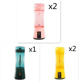 Portable Blender Portable Fruit Electric Juicing Cup Kitchen Gadgets (Option: Set15-USB)