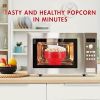 1pc Collapsible Silicone Microwave Popcorn Popper - Quick and Easy Way to Make Delicious Popcorn at Home